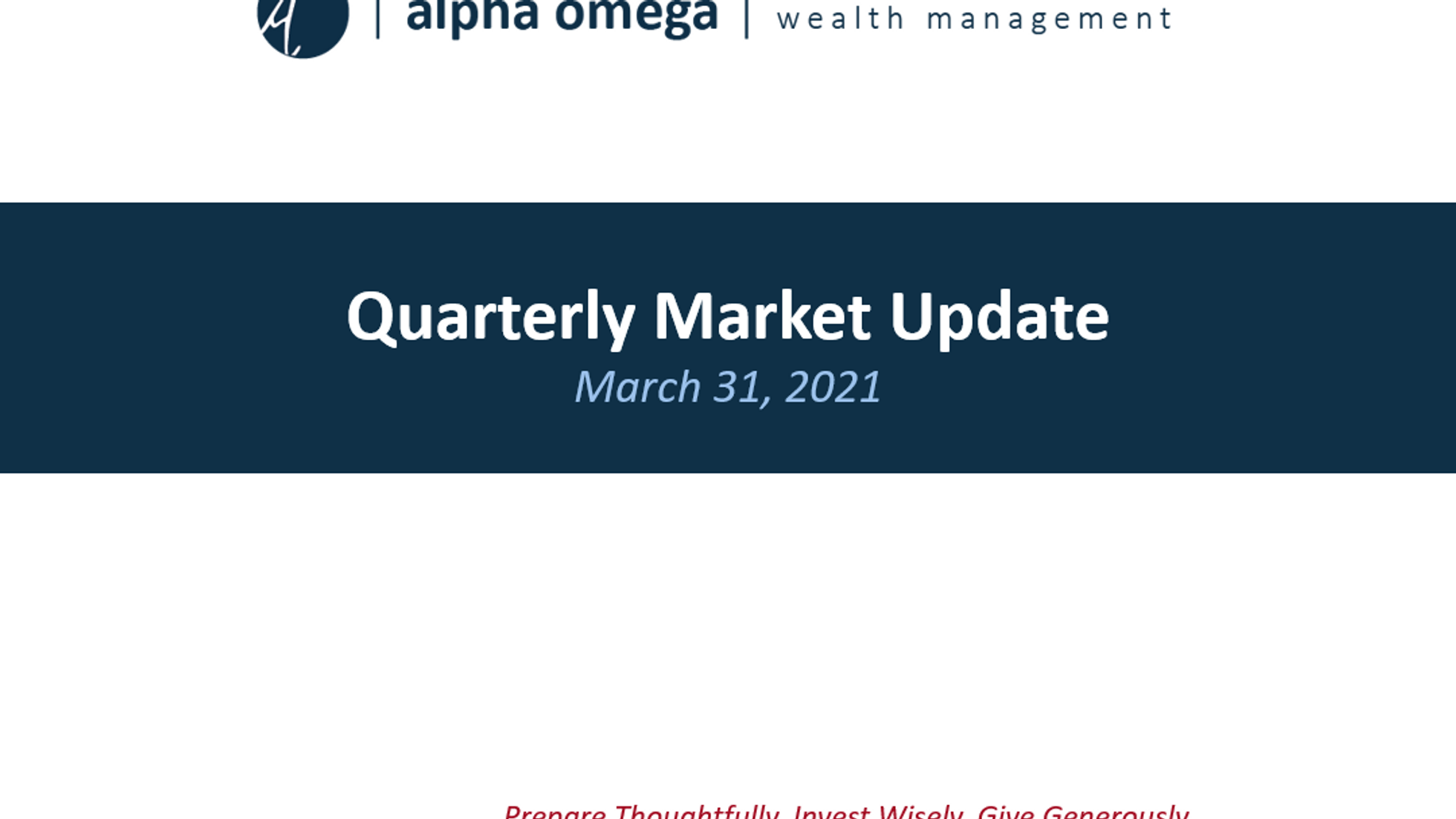 AO Quarterly Update 2021 Q1